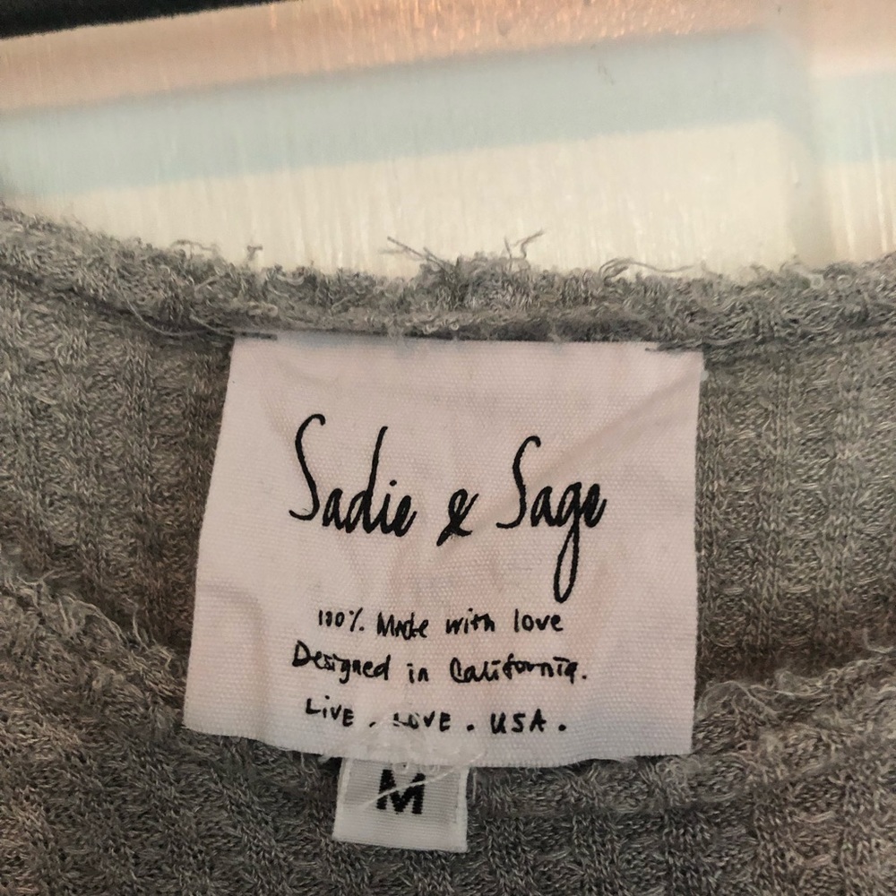 Sadie & Sage Waffled Shirt - Picture 4 of 5